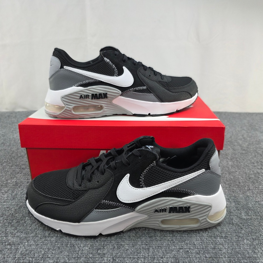 Nike Air Max Excee Black White Cool Grey Men's Athletic Shoes Sneakers‎ 9.5